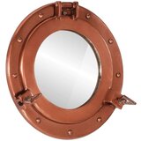  Zidno ogledalo Ø 30 cm od aluminija i stakla | shoptok.hr