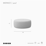 Rodier Antracitno siv tabure Monce – | Shoptok.si