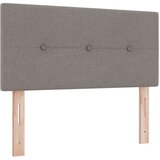 Box Postelja z vzmetnico z vzmetnico Taupe 120 x 190 cm blago, (5000128368) | Shoptok.si