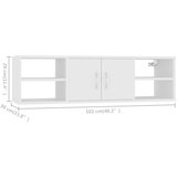 vidaXL Stenska polica bela 102x30x29 cm iverna plošča, (20622360) | Shoptok.si