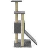vidaXL Penjalica za mačke sa stupovima za grebanje svjetlosiva 92 cm | shoptok.hr