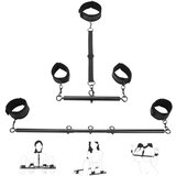 Lonelyi Lonely - nastavljiva prečnica in lisice (črna) Cene