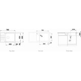 Blanco sudoper LEMIS XL 6 S-IF Compact INOX 18/10, bez dalj. upr. | shoptok.hr