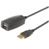 E-green Kabl USB A - USB A M/F produžni sa pojačivačem 5m Cene