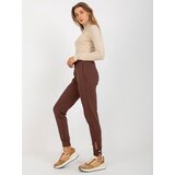 Och Bella Pants-TW-SP-BL-1002.06X-brown | Shoptok.si