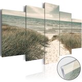  Slika na akrilnom staklu - Quiet Beach [Glass] 200x100 Cijene