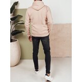 DStreet Bluza męska z kapturem jasnobeżowa | shoptok.hr
