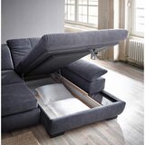 XORA ecksofa, velur siva | Shoptok.si