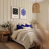 Styler Tiskana slika z okvirjem 60x90 cm Blue Folklore – | Shoptok.si