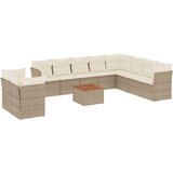  11-dijelni set vrtnih sofa od poliratana s jastucima bež | shoptok.hr