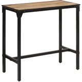 vidaXL Barski stol 110 x 55 x 107 cm od masivnog grubog drva manga Cijene
