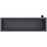  Vrtna posuda za sadnju s LED svjetlom Antracit 30 x 100 x 30 cm Slike