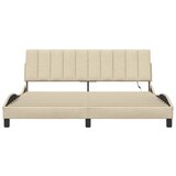  Okvir za krevet bez madraca Hanko krem 180 x 200 cm od tkanine | shoptok.hr