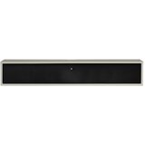 Hammel Furniture Črna/bež TV omarica 133x22 cm Mistral – Cene
