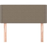  Uzglavlje smeđesivo 90x5x78/88 cm od tkanine | shoptok.hr