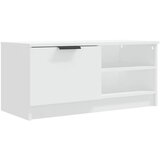 TV ormarić bijeli 80 x 35 x 36,5 cm od konstruiranog drva | shoptok.hr