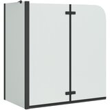  Obloga za tuš Črna 120 x 68 x 130 cm ESG steklo in aluminij | Shoptok.si