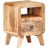 vidaXL nočna omarica 30x30x41 cm robusten mangov les | Shoptok.si