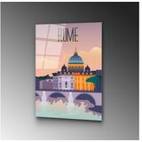 WALLXPERT dekorativna slika od kaljenog stakla, rim (UV1026) 30 x 45 cm | ePonuda.com