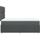 vidaXL Krevet box spring s madracem tamnosivi 120 x 190 cm tkanina | shoptok.hr
