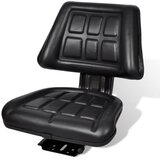  Sedež za traktor s hrbtnim naslonjalom črne barve | Shoptok.si