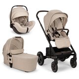 Nuna® Voziček 3v1 Arra Flex Mixx Next biscotti | Shoptok.si