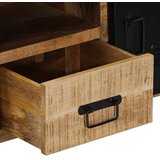 vidaXL TV omarica 100x30x40 cm Masivni neobdelan les Mango | Shoptok.si