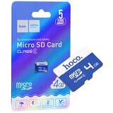 hoco. Micro SD kartica, 4GB, class 6 – MicroSD 4GB Class6 (90359) | Eponuda.ba