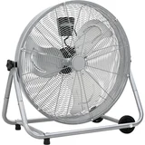 ventilator s kotačima 3 brzine srebrni Φ64 cm