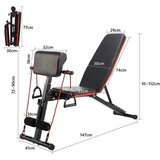 Bolzz MULTIFUNKCIONALNA KLUPA ZA VEZBANJE GYM PRO | Eponuda.com