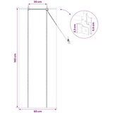Rolo zavjesa Prirodna 60 x 160 cm Bambus | shoptok.hr
