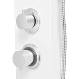 PANEL Sustav za Tuširanje Aluminijski Mat bijeli | shoptok.hr