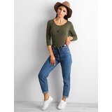 BASIC Feel Good Blouse-RV-BZ-4690.37-khaki | Shoptok.si