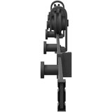 vidaXL Komplet opreme za drsna vrata 183 cm jeklo črne barve | Shoptok.si