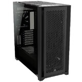 Corsair Kućište 5000D AIRFLOW Mid-Tower ATX kaljeno staklo bez napajanja crna