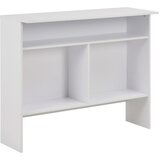  Barski stol s 2 stolne ploče bijeli 130 x 40 x 120 cm | shoptok.hr