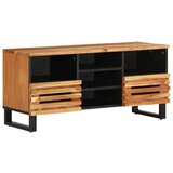 Furnova TV omarica 100x34x46 cm trden akacijev les, (21924727) Cene