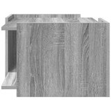  Klubska miza Siva Sonoma 50,5 x 50 x 33 cm Inženirski les, (5000295509) | Shoptok.si
