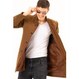 Dewberry PLT8369 COAT-FLAT CAMEL Cene