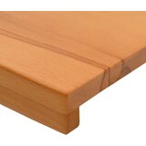 Step treads 20 kom. 110 x 25 x 2 cm Svijetlosmeđa | shoptok.hr