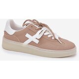 Boto Low Women's Sports Shoes Beige Zelevelis | Shoptok.si