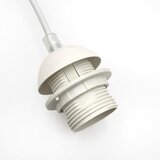  Visilica na sajli AIDA 1xE27/60W/230V, prečnik 25 cm, hrast/bela | Eponuda.com
