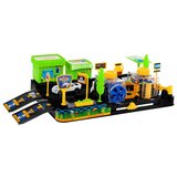  Praonica automobila za igru sa 2 auta i raznim rekvizitima - zeleno/žuti | shoptok.hr