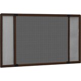 vidaXL Proširivi zaslon protiv insekata smeđi (100 - 193) x 75 cm | shoptok.hr