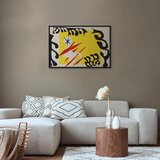  Slika - Henri Matisse – Nightmare of the White Elephant 120x80 U crnom drvenom okviru | shoptok.hr