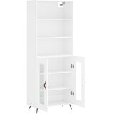  Visoka komoda bijela 69,5x34x180 cm konstruirano drvo | shoptok.hr