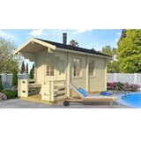 Male kuće Sauna kućica Pihasauna PIHA-TUURI 10 234 × 500 cm – bez završnog krovnog pokrova | shoptok.hr