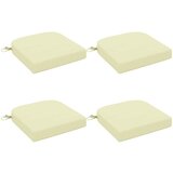  Set jastučića od 4 komada SOEST 4 pcs 100% poliester Krem Slike