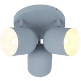 Candellux Lighting Svijetlo plava stropna svjetiljka s metalnim sjenilom 32x32 cm Azuro – | shoptok.hr