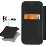 Dux ducis Skin X Pro - MagSafe kompatibilna preklopna torbica za Apple iPhone 15 crna | shoptok.hr